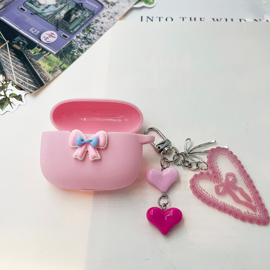 Fashion Cover For Xiaomi redmi Buds 4 Pro /buds4 active /4lite Case with keyian Silicone earphones c