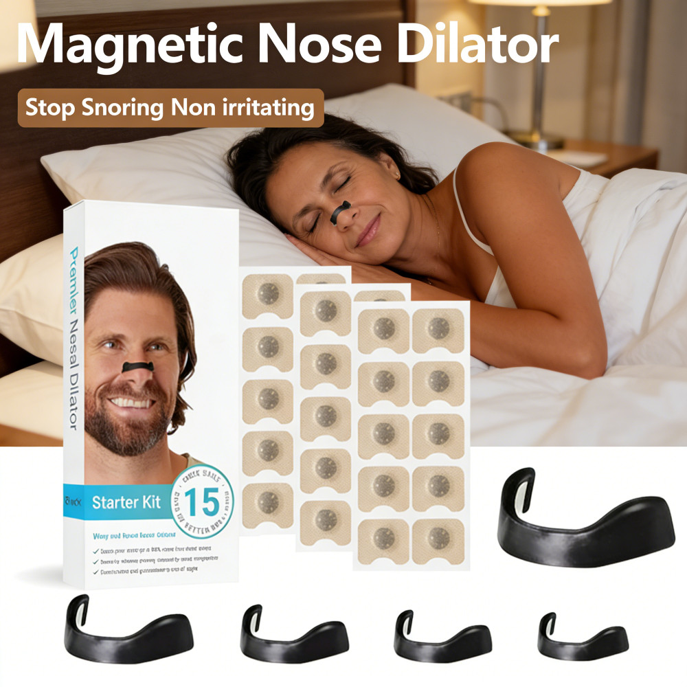 Magnetic Sleep and Sport Nasal Dilator Stop Snoring Magnetic Nose Breathing Dilator Magnetic Dilator