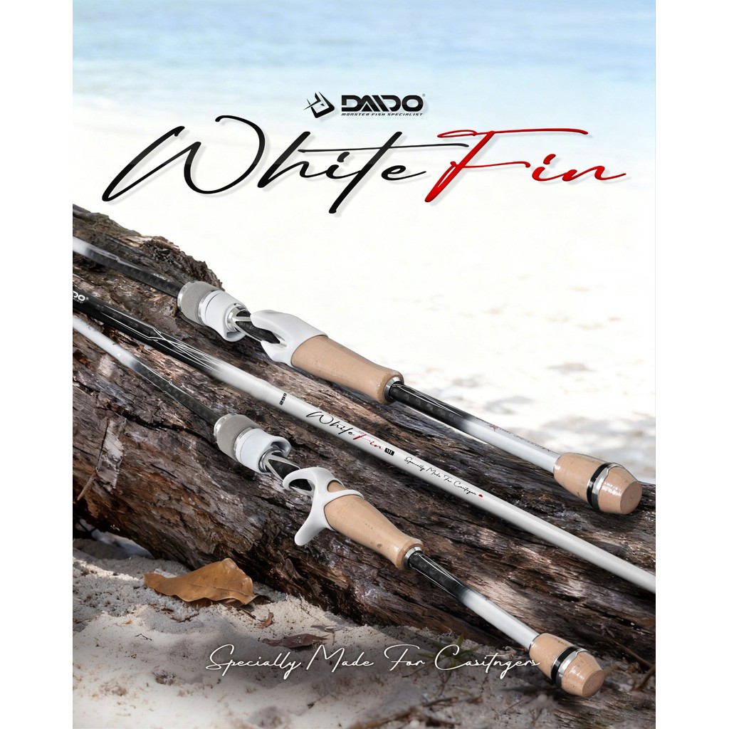 Daido - Joran Casting WhiteFin XTR300RHC Spinning / Baitcasting - Joran Pancing