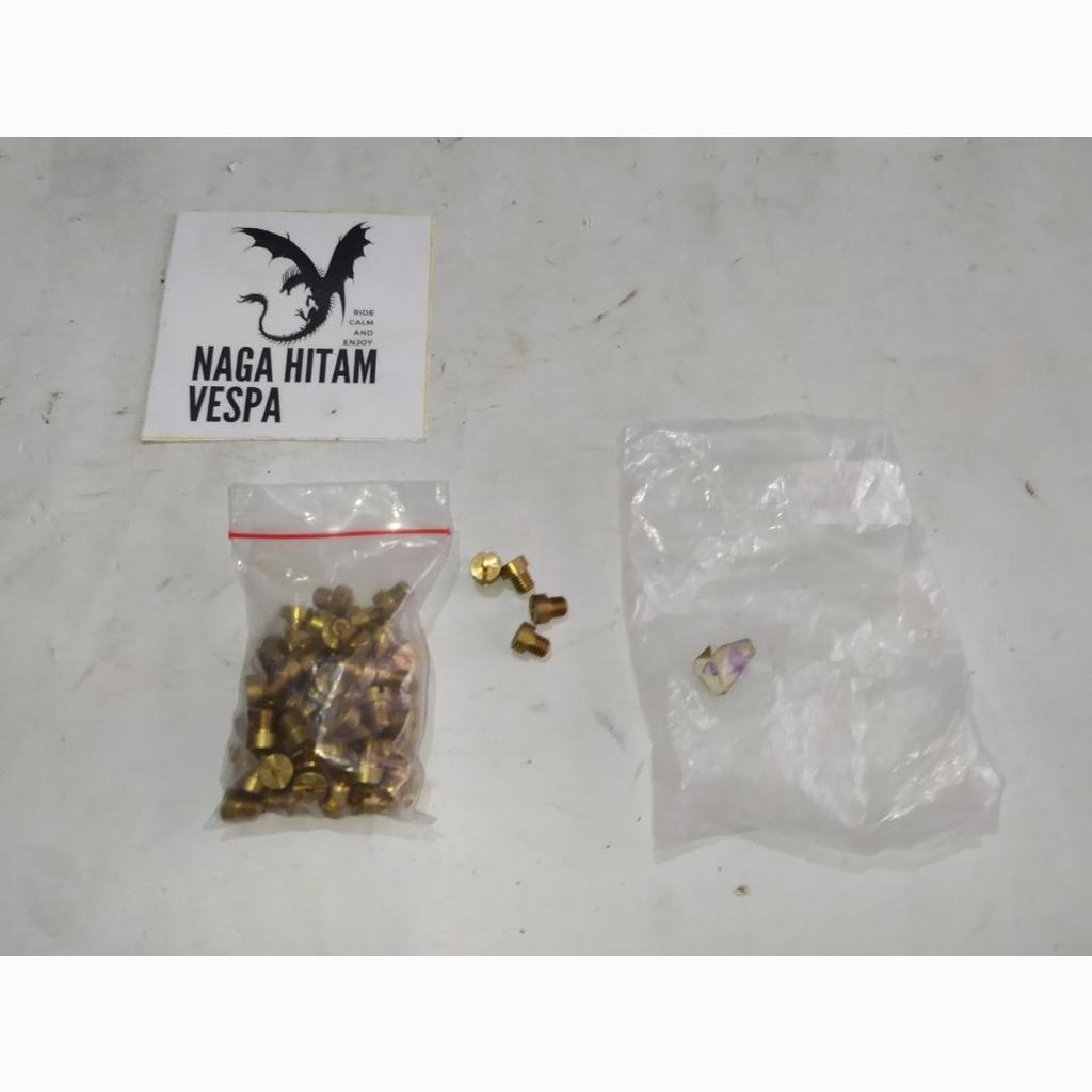 spuyer Vespa karburator pts Special ukuran 70 harga sebiji