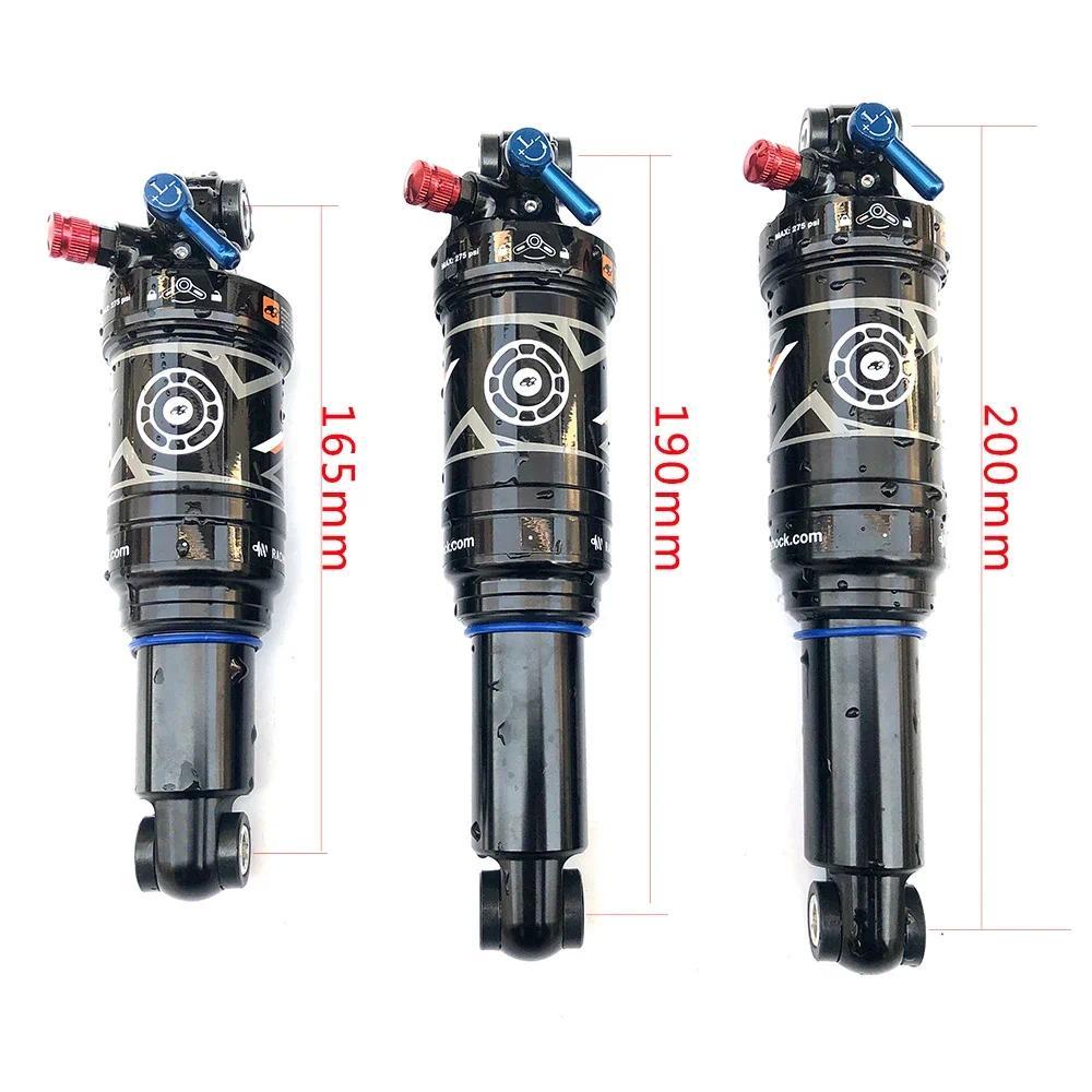 DNM AO-38RC MTB XC Downhill Rear Shock 165/190/200mm Peredam Kejut Belakang Sepeda dengan Sistem Pen