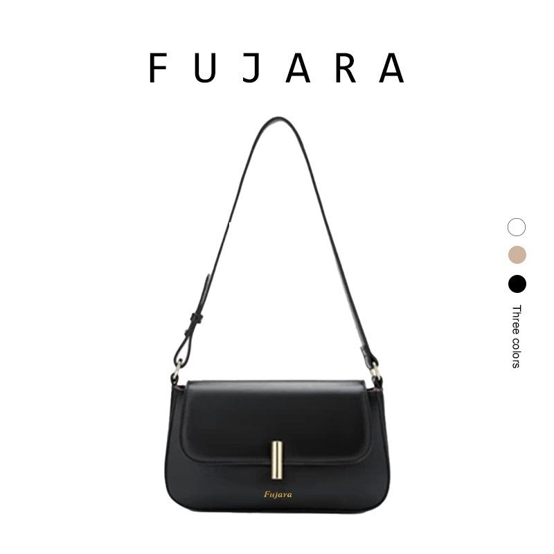 Tas Kantor Wanita Modern: Tas Selempang Ketek Kulit Sintetis Mini, Bahu Pendek, Trendy Date Night