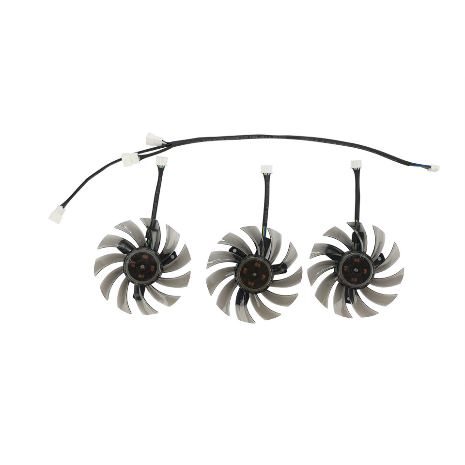 T128010SU  75MM 0.35A Cooling Fan 4Pin For Gigabyte GTX 670 680 760 Ti G1 GTX 770 780Ti fan GTX Tita