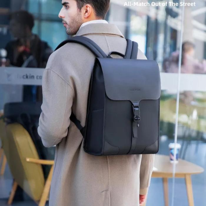 Mark Ryden Tas Ransel Backpack  Laptop 15.6 Inch MR1611 - Hitam - Hitam