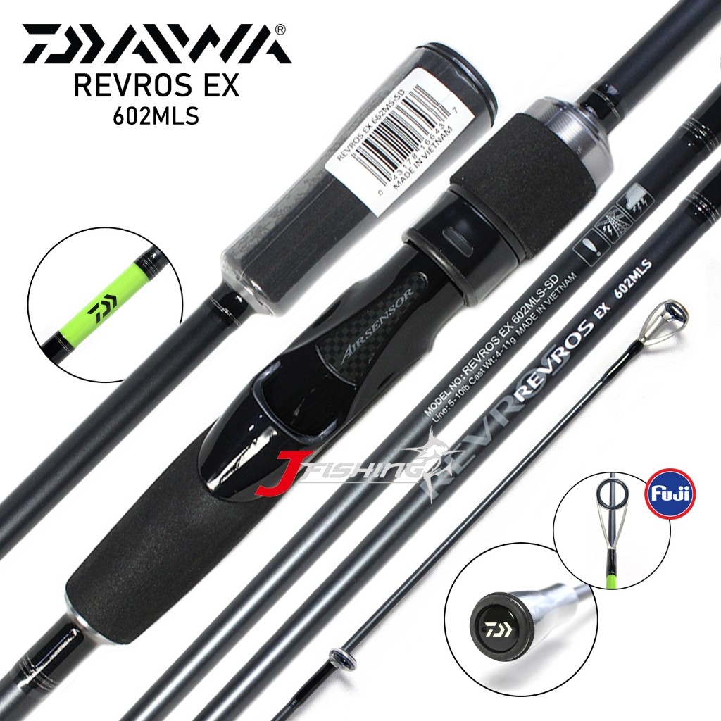 Joran DAIWA REVROS EX | Spinning | Baitcasting | PILIH UKURAN | Distributor