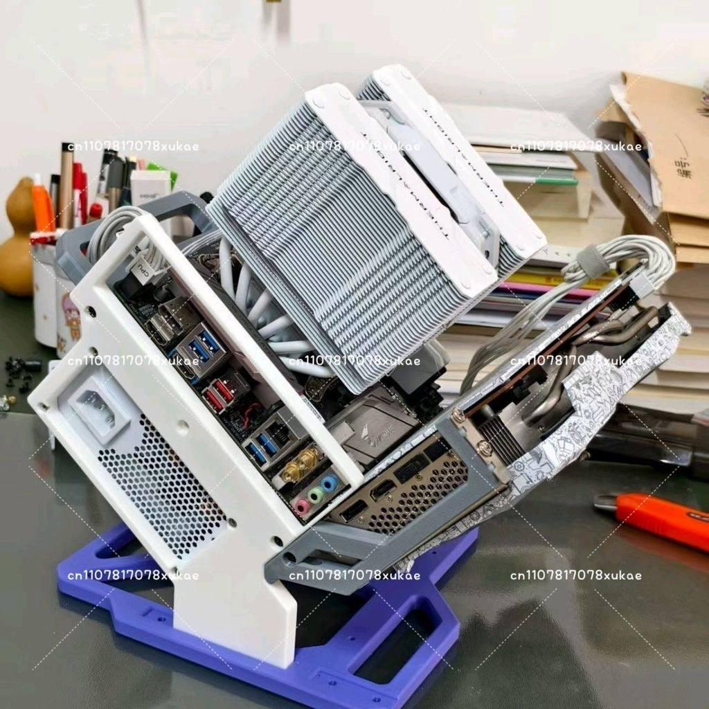 ITX Mini Open DIY Home Rack Itx Chassis Open Simple Chassis Supports Sfx Power Supply