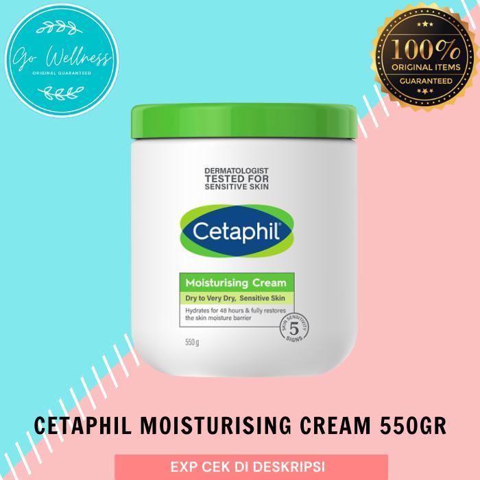 Cetaphil Moisturising Moisturizing Cream 550gr