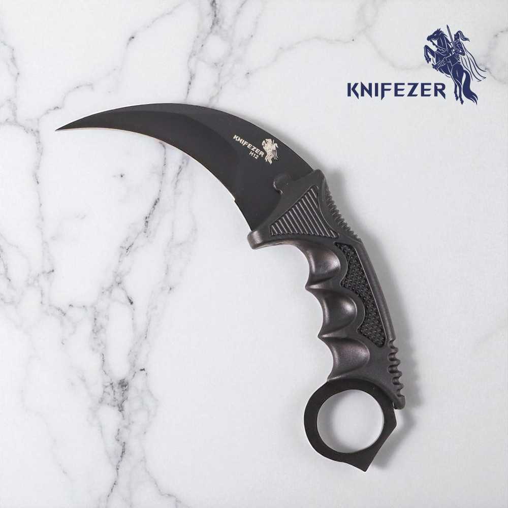 Pisau Karambit Tactical CS GO Stainless Steel Koleksi Survival Knife H12