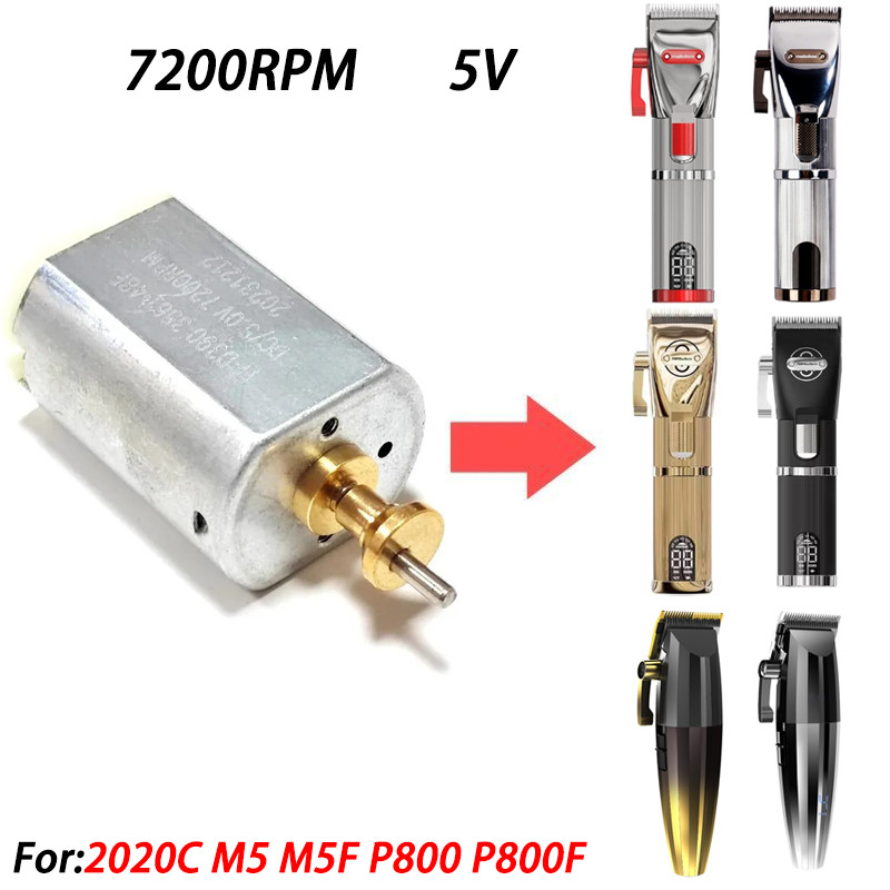 7200 RPM Hair Clipper 5V Motor Engine Professional Repair Replacement Tool for M5 M5F 2020C P800 P80