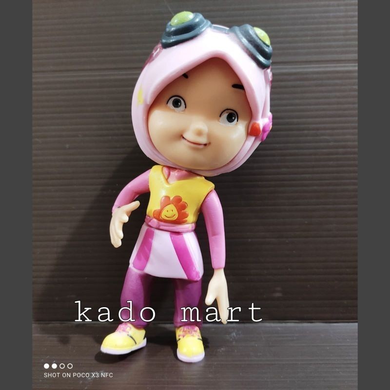 figure boboiboy yaya hiasan mainan topper kue