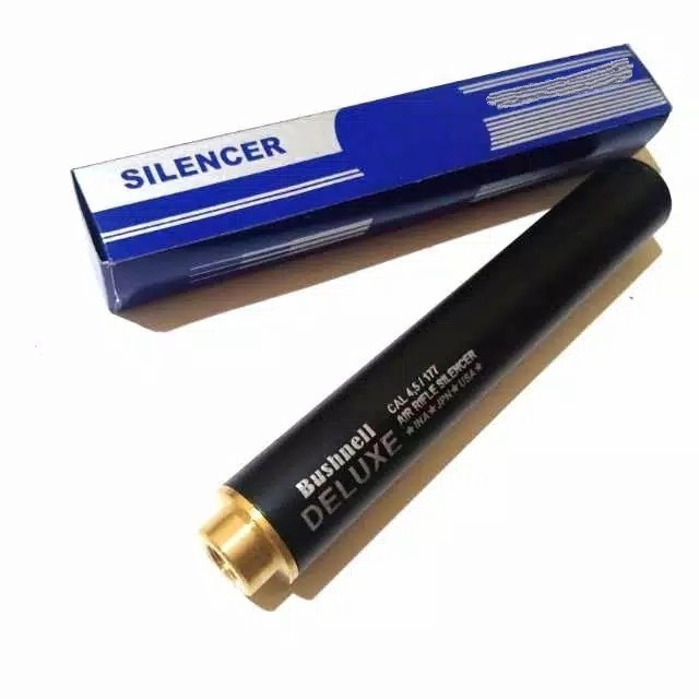 Peredam B-NELL HW 100 Super Senyap OD 30mm – Silencer Senapan PCP 4.5mm Presisi Gaswoll 2 Sekat Pali