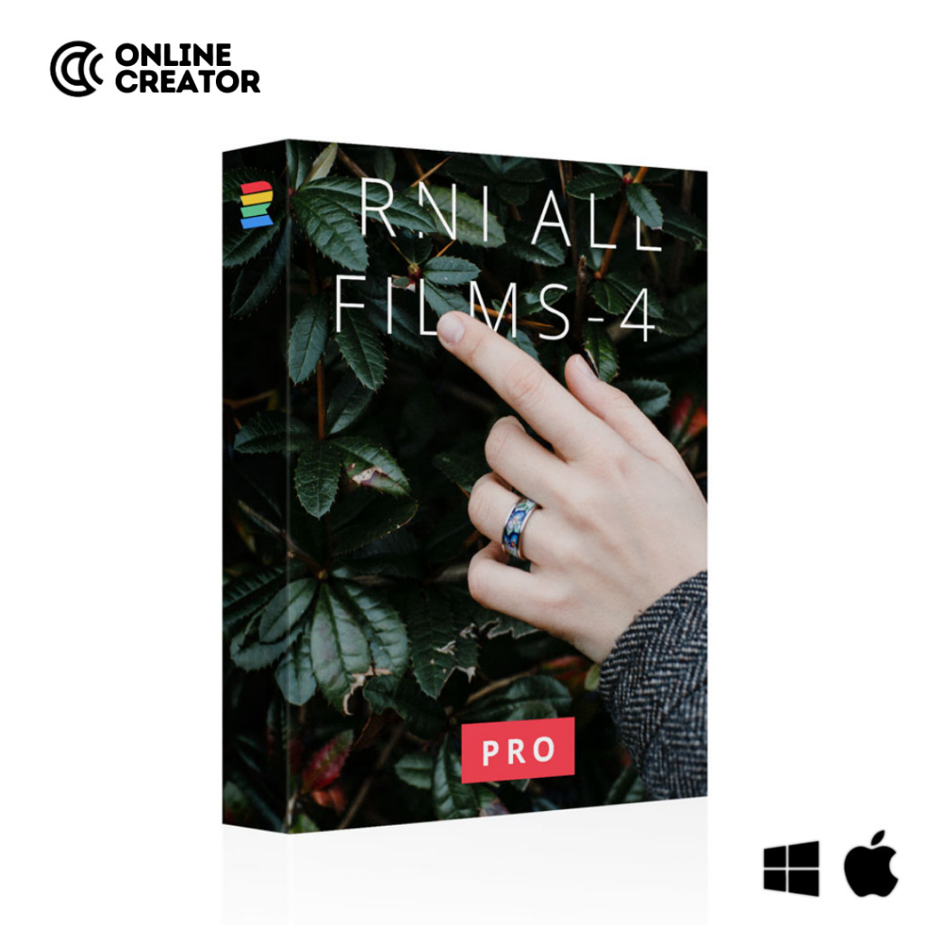 RNI All Films 4 Pro Lightroom Mac Win