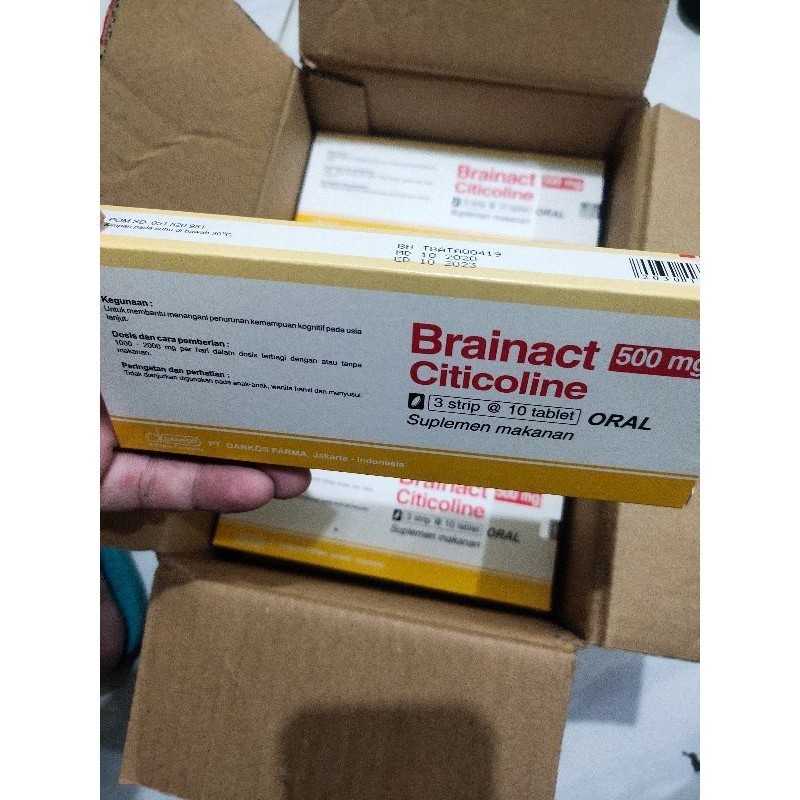 Brainact 500mg Box 30 Tablet