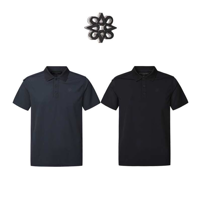 Baju Golf Pria Atasan Polo Shirt Polyester Basic Performance STA