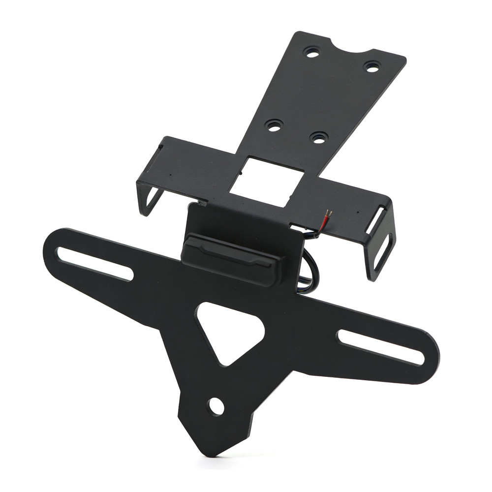 Motorcycle LED License Plate Light Bracket Frame Tail Tidy Fender Eliminator Holder For Honda CB750 