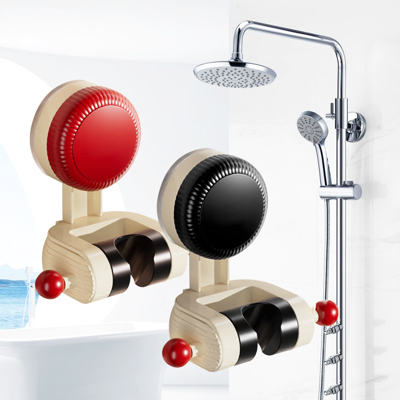 Suction Cup Hanger / Holder Shower – DK89 Gantungan Mandi / Dudukan Shower Tempel / Warna Merah, Hit