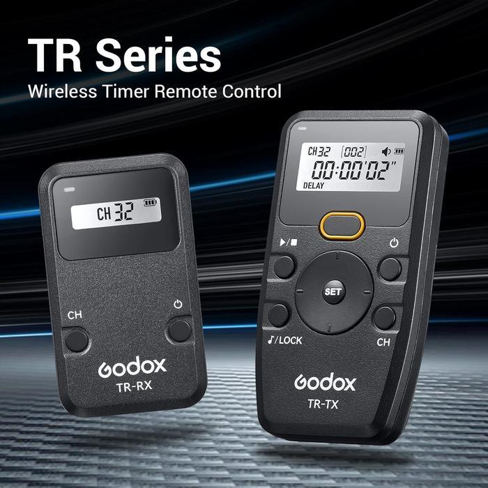 Godox TR-N3 Wireless Remote Shutter Release Intervalometer for Nikon Camera D750 D610 D600 D7500 D72