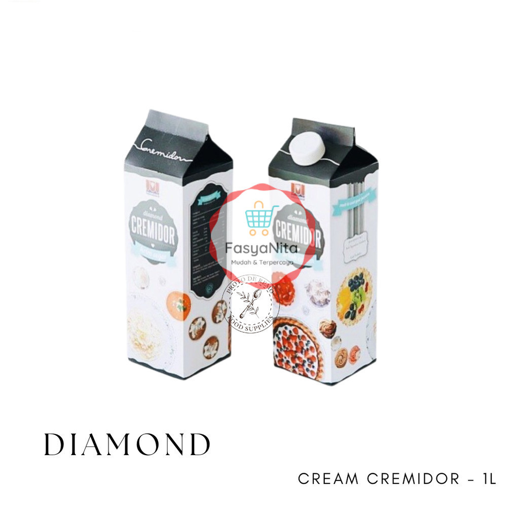 Diamond Cream Whipping Cremidor 1L - Fasyanita Online Fresh Mart Denpasar