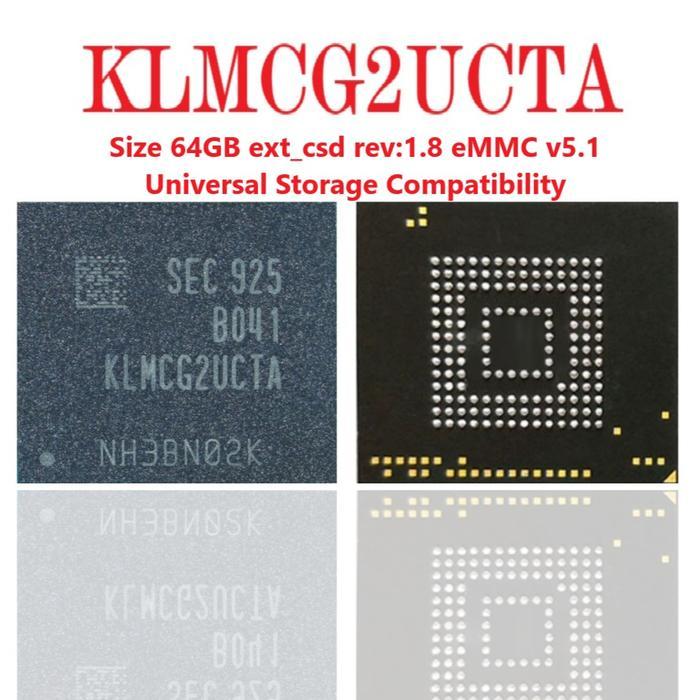 Ic eMMC SAMSUNG KLMCG2UCTA-B041 64GB klmc klmcg 64 GB - Clean