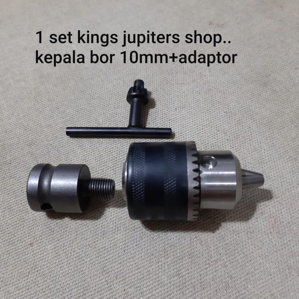 SET kepala bor 10mm ATAU 13mm ATAU amplas + ADAPTOR IMPACT WRENCH JLD kunci bor 10 13 mm BUAT IMPEK 
