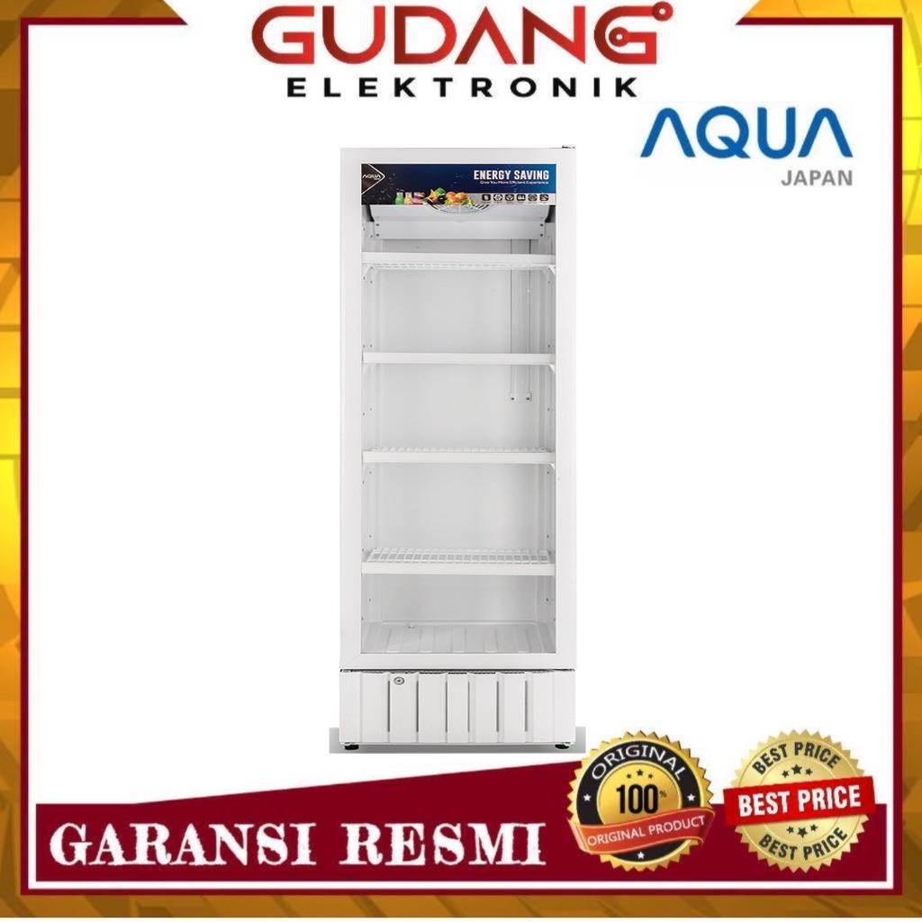 LEMARI ES KACA AQUA AQB 280 SHOWCASE AQUA AQB-280