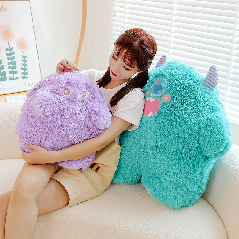 Boneka Mainan Mewah Adorable Monsters Inc University Mike Untuk Hadiah Pembibitan Ulang Tahun Xmas Anak