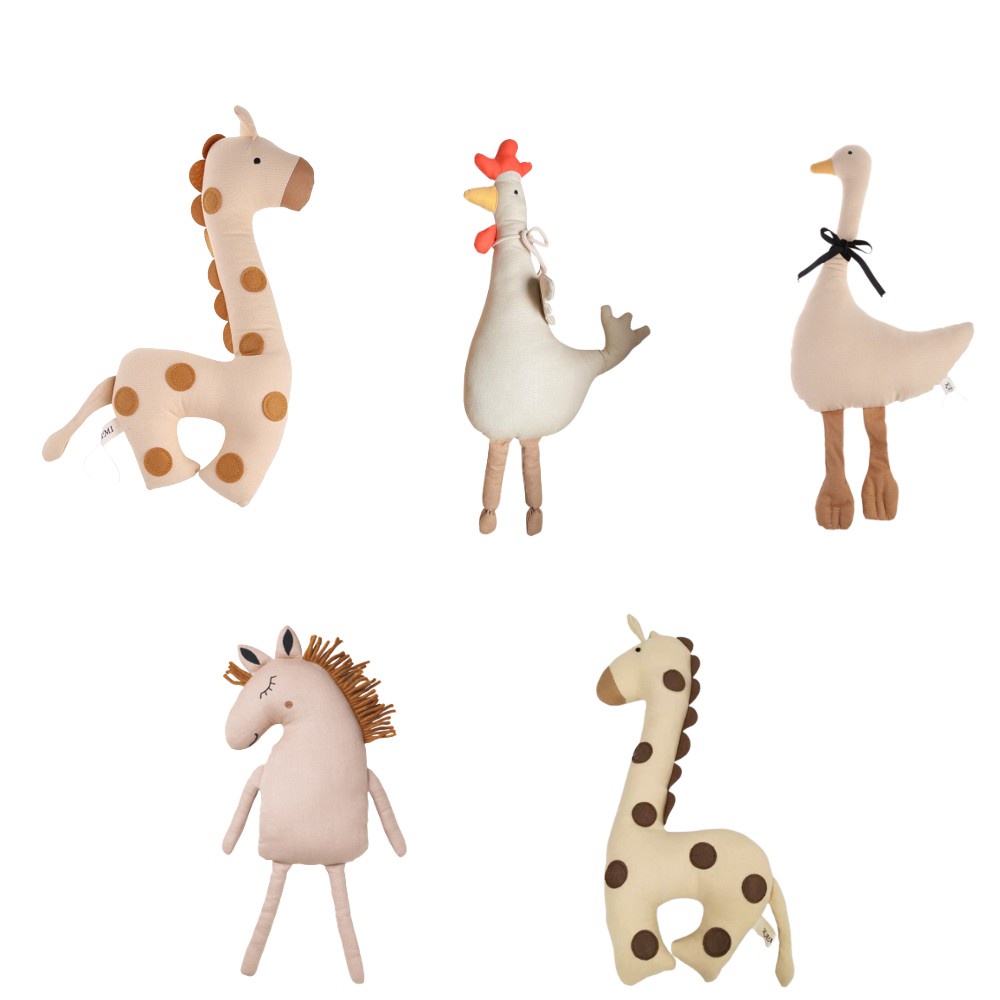 Mainan Mewah Hewan Dekorasi Xmas Warna Sesuai Gambar