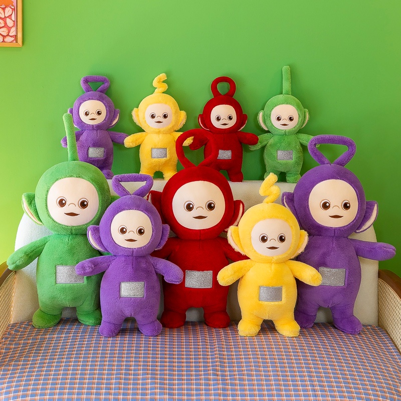 Cuddly Teletubbies Dipsy Po Tinky Winky laa-laa Mainan Mewah Berdiri Boneka Anak Hadiah Natal