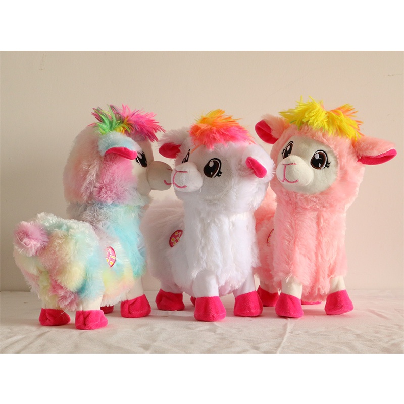 Cute The Booty Shakin Llama Battery-Powered Dancing Robotic Toy Collectible Toy Anime Figure Toys Gift Baby Alpacas Doll