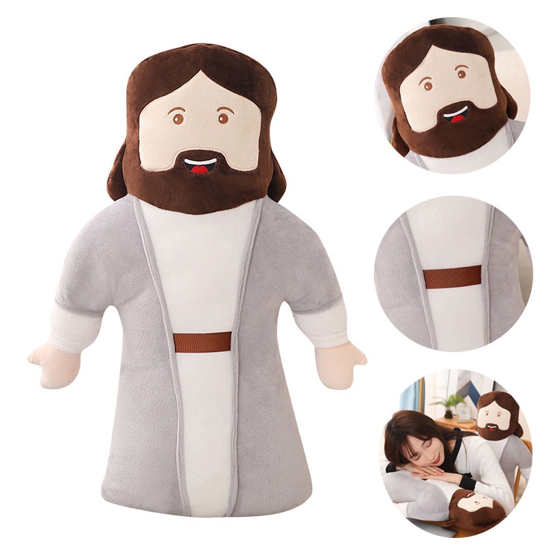 Mainan Mewah Lembut Yesus | Boneka Boneka | Kado Christ Xmas Savior