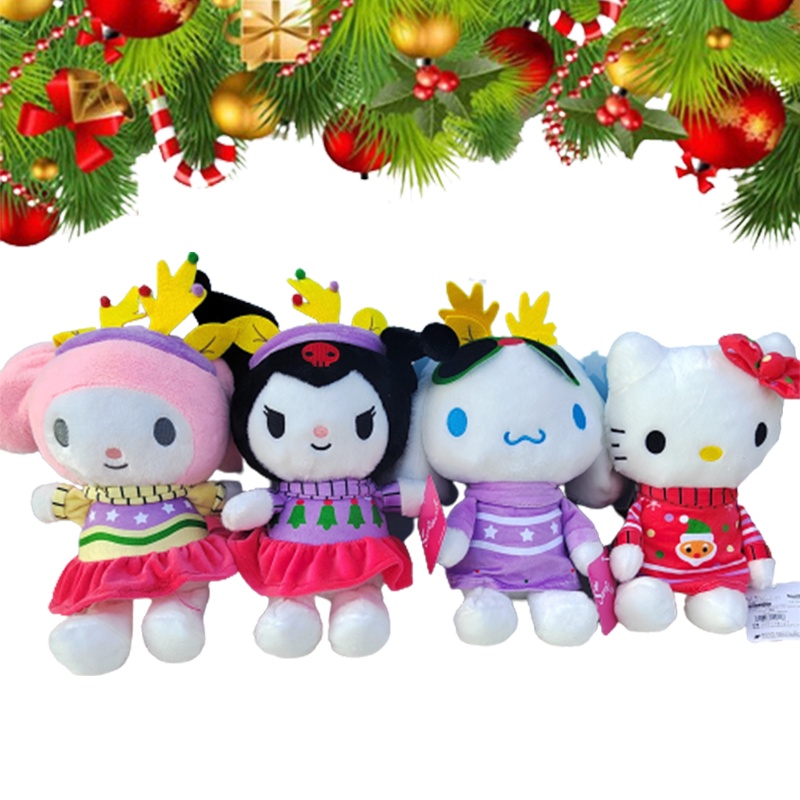 Menggemaskan Kuromi Cinnamoroll Mainan Mewah Hadiah Xmas Untuk Semua Usia