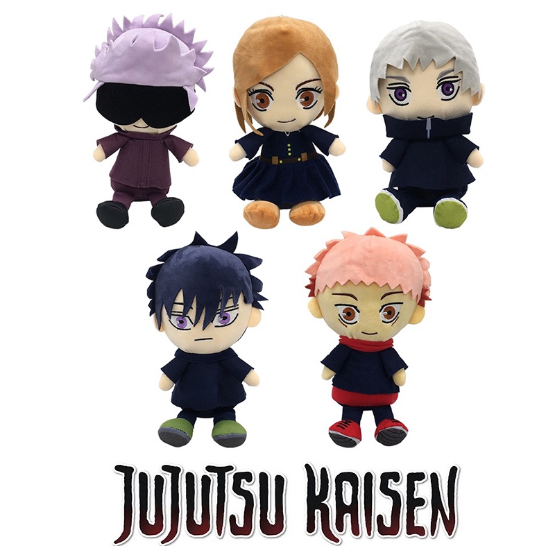 Delightful 25cm Jujutsu Kaisen Itadori Yuji Boneka Mewah Lembut Hadiah Ulang Tahun Anak