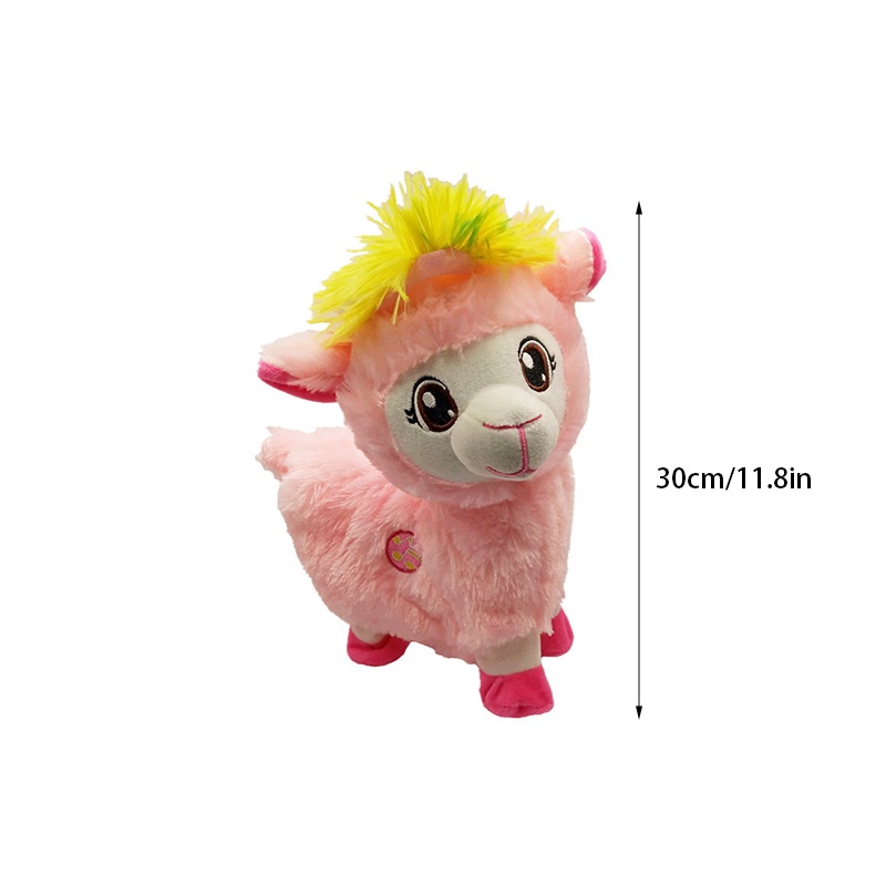 Cute The Booty Shakin Llama Battery-Powered Dancing Robotic Toy Collectible Toy Anime Figure Toys Gift Baby Alpacas Doll