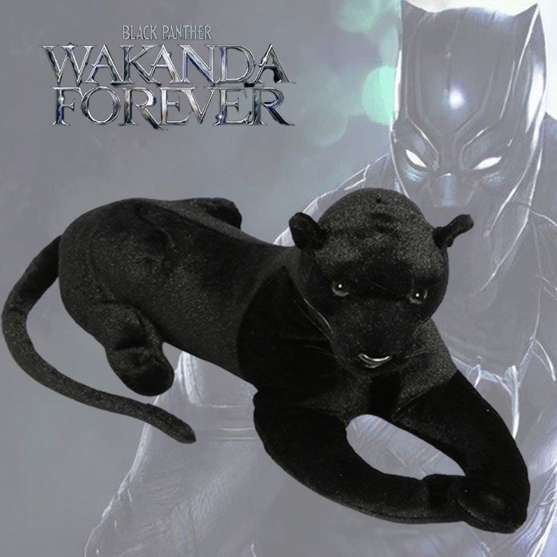 Mainan Mewah Black Panther 2inspirasi Film – Boneka Binatang Boneka Lembut Hadiah Ulang Tahun Xmas
