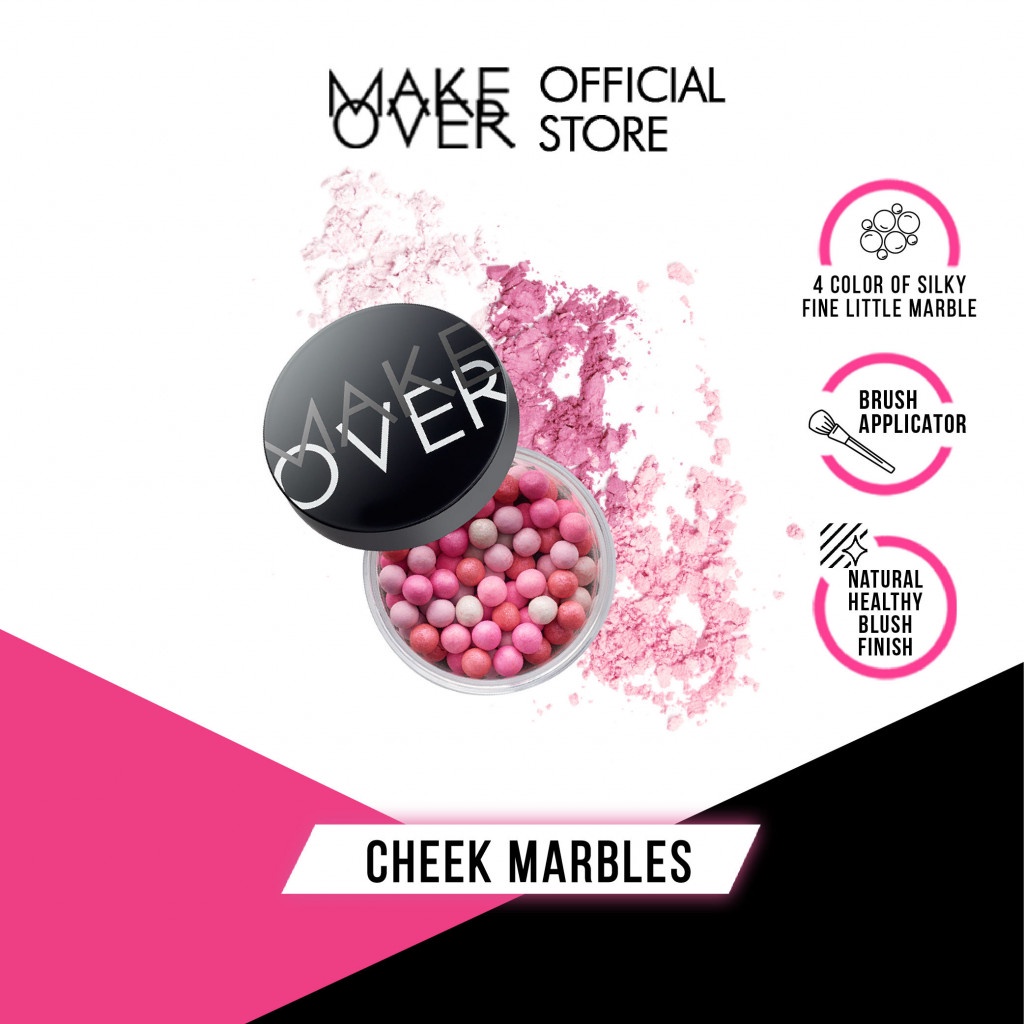 MAKE OVER Cheek Marbles 20 g - Blush On