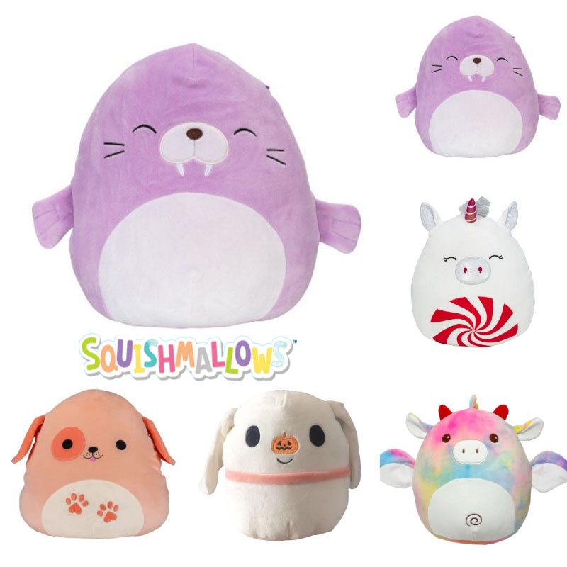 Mainan Plush Squishmallow Unicorn Stuffed Animal Boneka Untuk Hadiah Ulang Tahun Xmas Anak