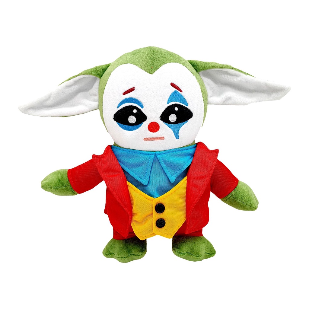 The Kids Joker Baby Yoda Grogu Boneka Plush Boneka Lembut Hadiah Mainan Xmas