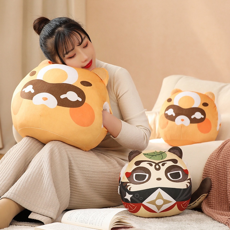 Genshin Impact Cushion Bed Decor – Guoba Mainan Mewah Untuk Anak