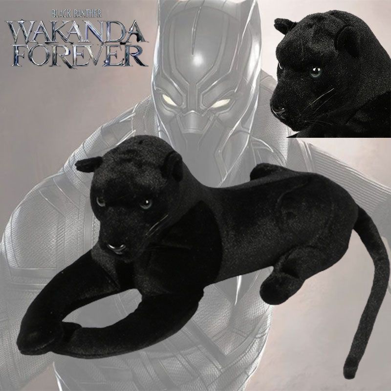 Mainan Mewah Black Panther 2inspirasi Film – Boneka Binatang Boneka Lembut Hadiah Ulang Tahun Xmas