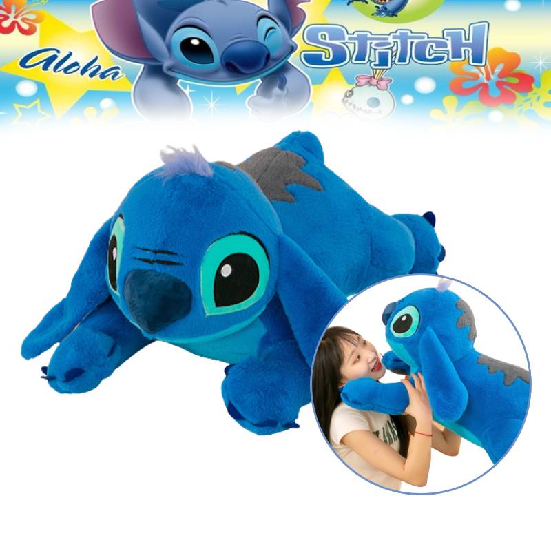 75 cm Stitch Angel Mainan Mewah Anak Lempar Bantal Boneka Boneka Anak Xmas Hadiah Ulang Tahun