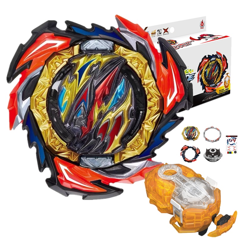 B-191 Beyblade Bahan Karet Keras Isi Spinning-top Toy Untuk Usia 8th Keatas