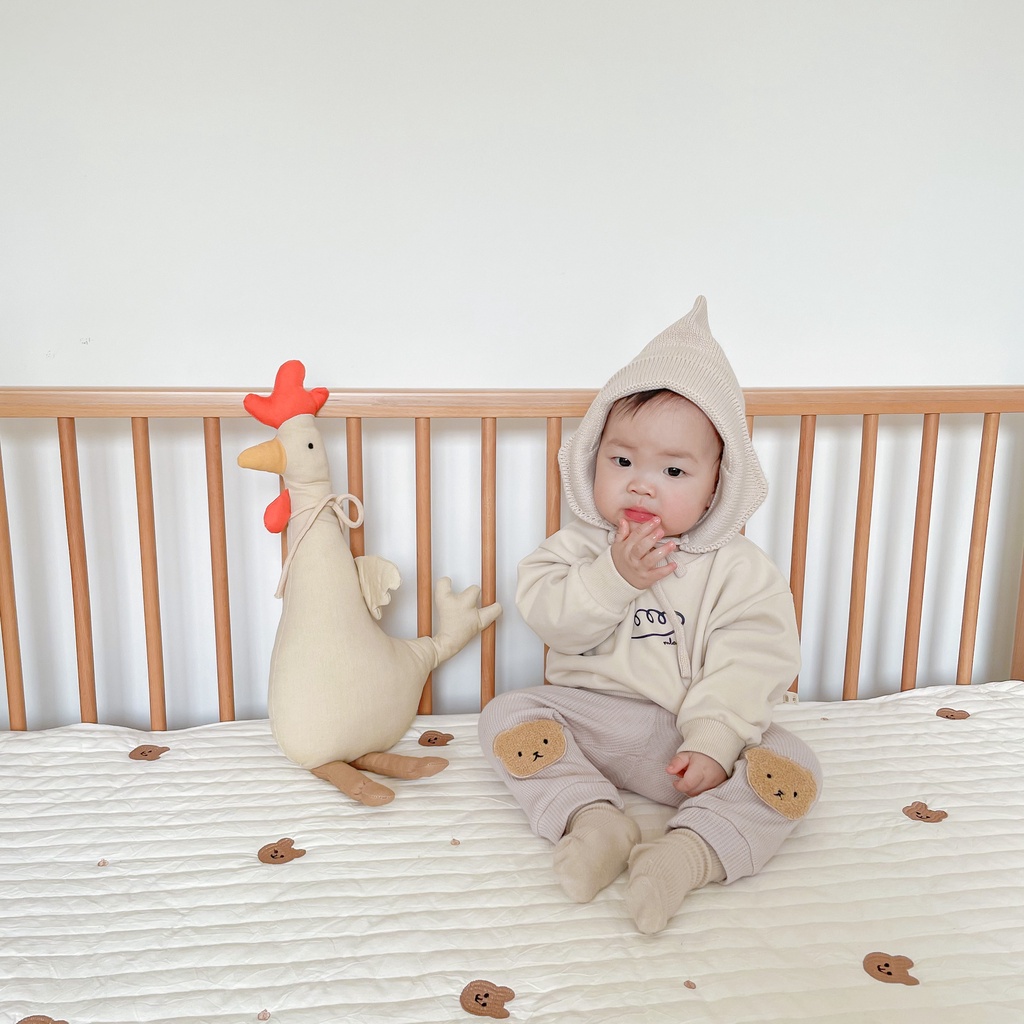 Mainan Mewah Hewan Dekorasi Xmas Warna Sesuai Gambar