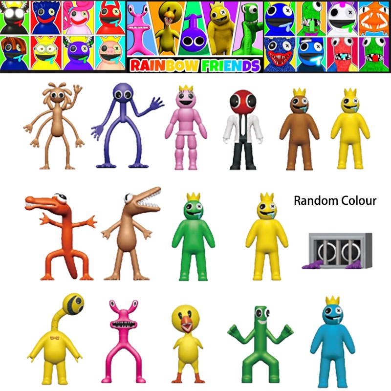 Build Your Own Roblox Rainbow Friends Universe Dengan Figure Kit Diy