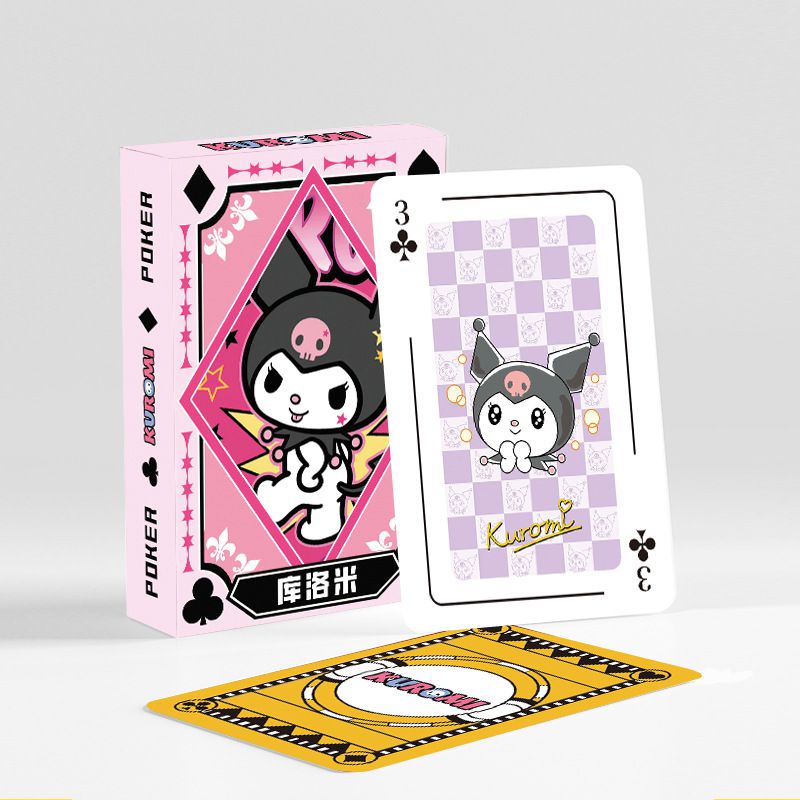 One Impact Naruto Genshin Animasi Poker Piece Kuromi 54pcs/Set Board Game Card