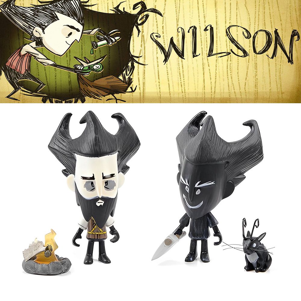 Hadiah Mainan Figurine Wilson Jangan Starve Warna-Warni Terang Untuk Semua Usia