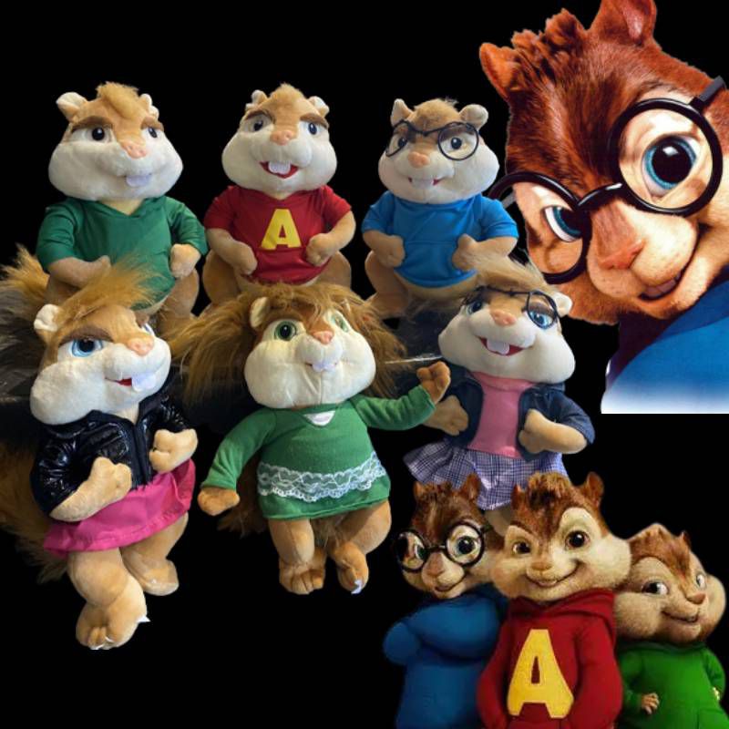Alvin Unik Cuddly And The Chipmunks Mainan Mewah Usia Semua Untuk