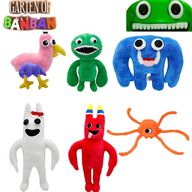 20-30cm Garten Of Banban Game Plush Toy Monster Soft Stuffed Dolls Kids Fans Birthday Gifts