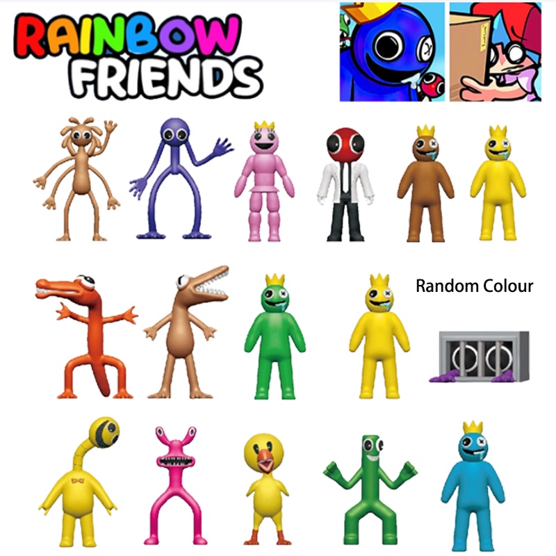 Build Your Own Roblox Rainbow Friends Universe Dengan Figure Kit Diy