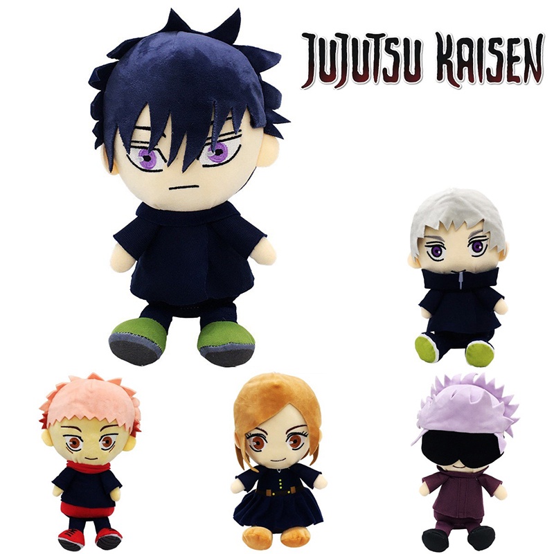 Delightful 25cm Jujutsu Kaisen Itadori Yuji Boneka Mewah Lembut Hadiah Ulang Tahun Anak