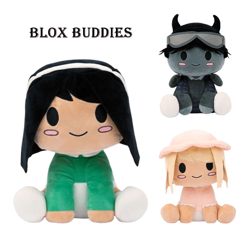 Blox Buddies Mainan Mewah Boneka Boneka Lembut Figure Xmas Hadiah Ulang Tahun Dekorasi Rumah